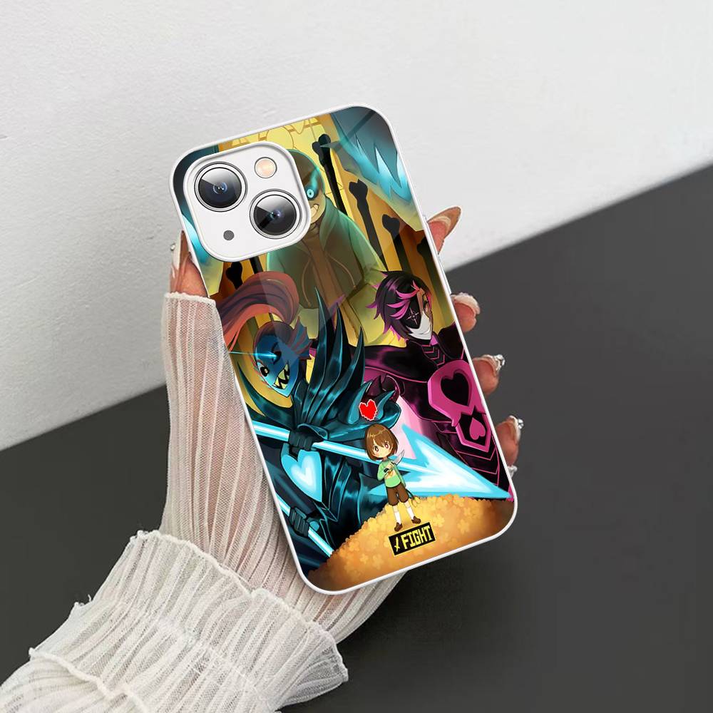 

Hot Video Game U-Undertales Tempered Glass For Iphone 14 13 12 11 Pro Mini XS MAX 14Plus X XS XR Fundas iphone 12 mini
