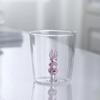 Cute 3D Animal Farm Glass Cups Italy Design Glassware Drink Whiskey Glasses Coffee Mug Kids Borosilicate Milk Water Teacup