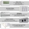 KXT2027CID Corded Telephone Caller ID Semi Hands   24 Ringtones Fixed Landline Phone with Display for   Hotel(Black )