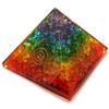 Fantasy Chakra Onyx Energy Orgone Pyramid For Healing Meditation, Orgonite Pyramids/Crystal Chakra, Vastu Pyramid