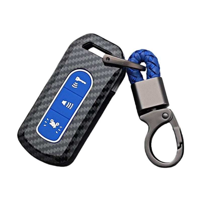 

Universal Motorcycle Key Cover ABS Protective Case Strong Key Fob Protector Simple Installation for Multiple Motorcycles