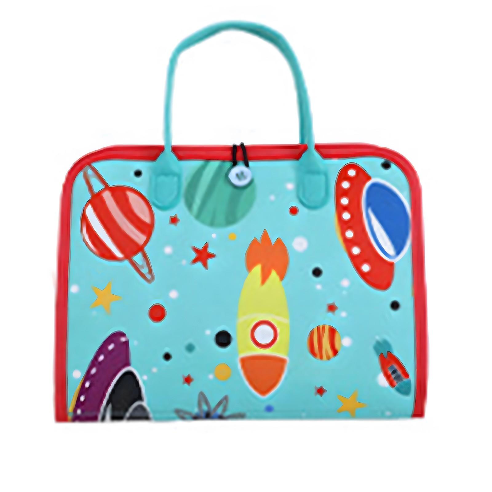 

Доска для обучения детей раннего возраста Игрушки Монтессори, Практика одевания, Бизиборд One Size зелёный