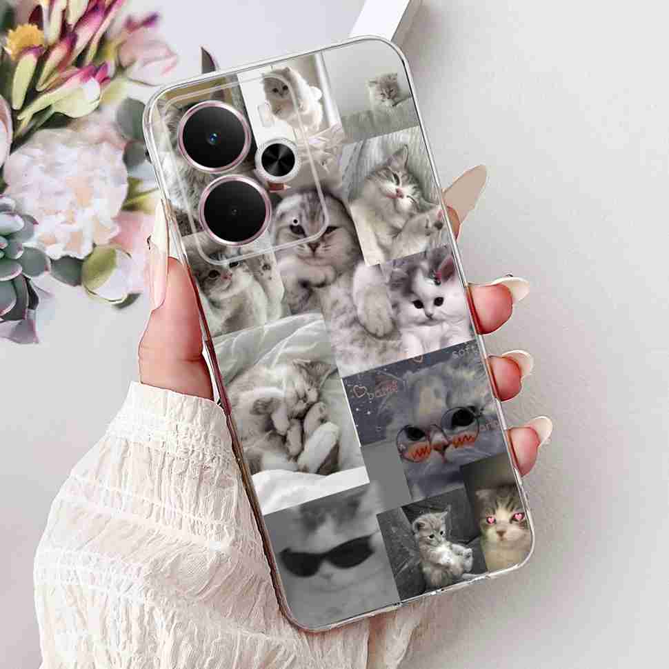 Bumper Clear Case For Realme 14 5G Soft Transparent Cases Silicone Shockproof Cover For Realme 14 14X Pro Realme14Pro Fundas