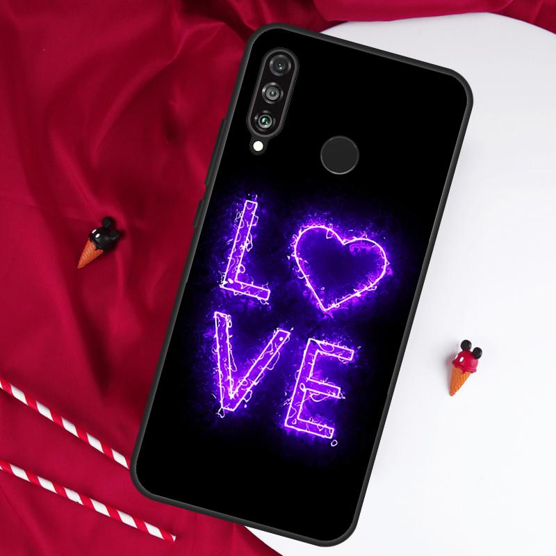 Purple aesthetic For Huawei Nova 12i 11i 8i 12s 9 10 SE Y90 Y60 Y70 Y72 Y61 Y91 P20 P30 P40 Lite P60 Pro Case