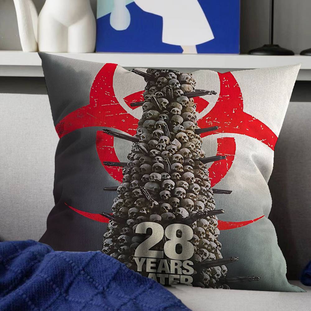 Movie Trror 28 DDays LLater 4545cm Cushion Cover Pillow Cover Decor Pillowcase Home Pillowcase For Couch Pillow