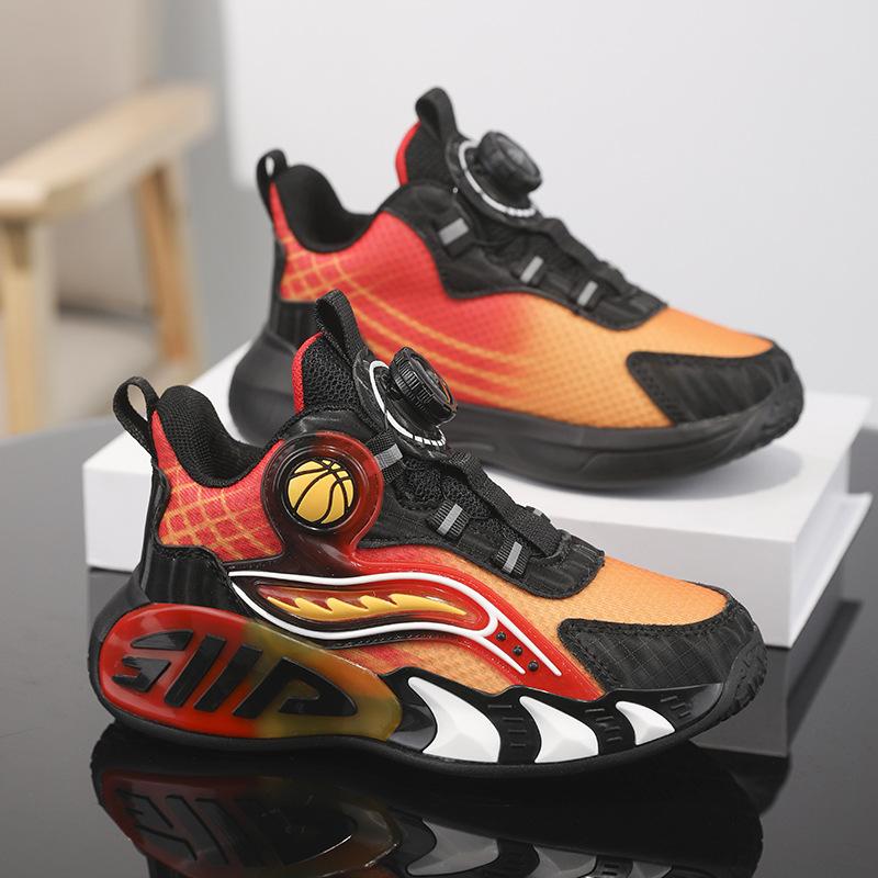 An Hydrogen fast joint girls' shoes 2025 spring new popular children's running sports shoes girls basketball shoes