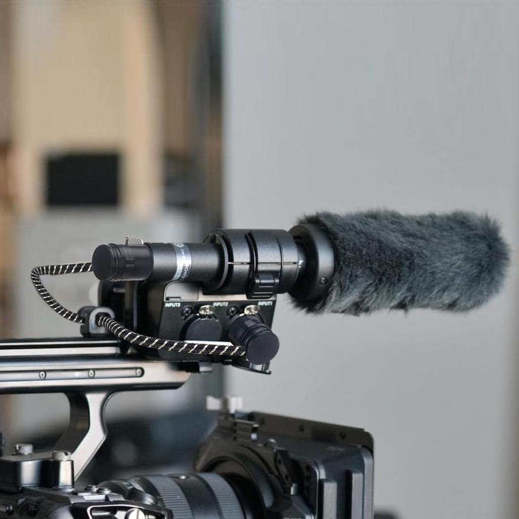 NCGGY Microphone Rotating XLR Adjustable Angle Female XLR to Male Microphone Cable Adapter for Microphone Compatible with Condenser AV and Other