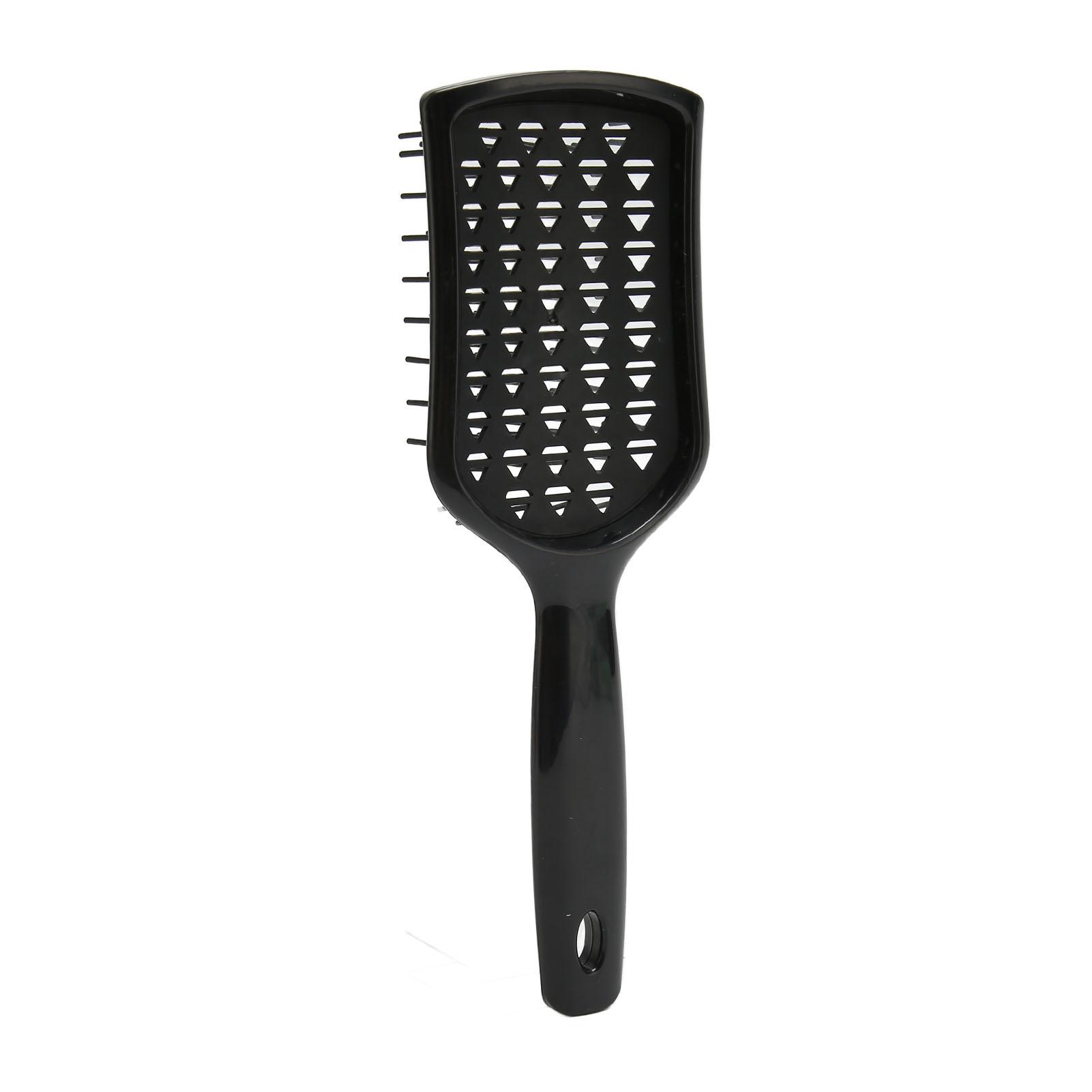 

Black Vent Hair Brush Professional Men Women Paddle Detangling Brush Styling Tool for Fast Blow Drying