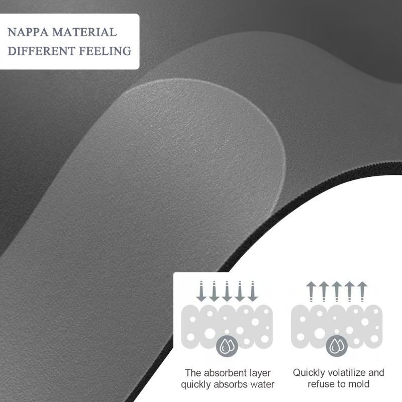 Diatomaceous Earth Bath Mat Super Absorbent Non Slip Fast Drying Soft Floor Mat for Bathroom Shower Laundry Bedroom Kitchen RV