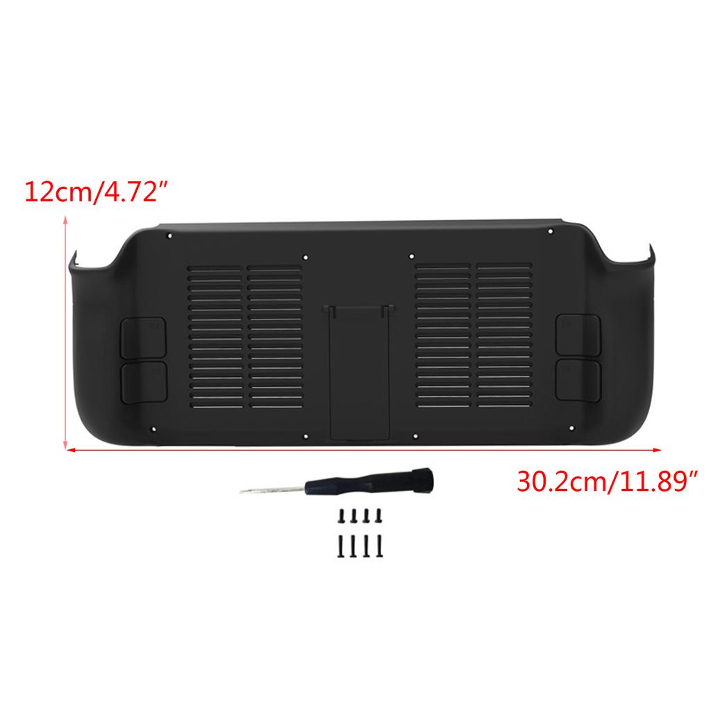 Back Shells Protective Case for Steam Deck Game Console Shockproof Anti-scratch