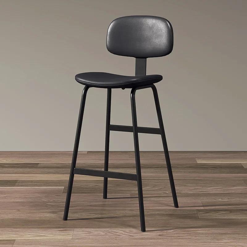 Nordic retro home leisure chair, comfortable sitting feeling, bar stool