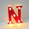 Red LED Letter Light for Parties and Proposals