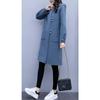 Woolen Coat for Women Updated Autumn and Winter Korean Style Comfortable Fit Mid-length Hooded Classic Style Woolen Coat for Women