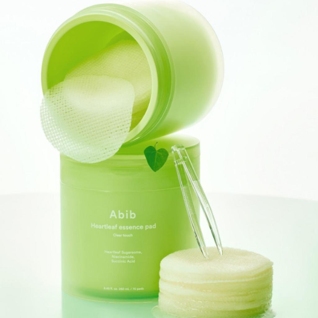 Abib Heartleaf Spot Essence Pad Clear Touch Soothing Toner Pads 70pcs 250ml
