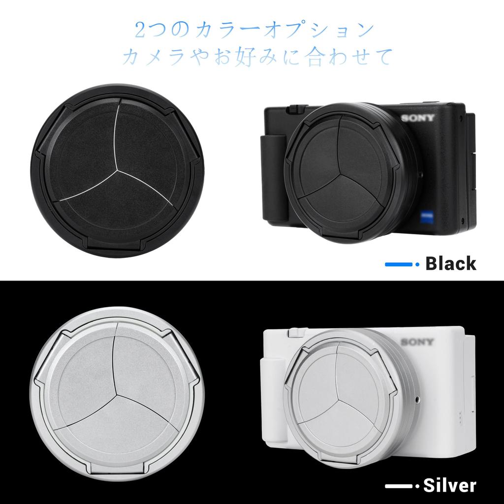 Sony JJC Auto Lens Cap Compatible with Sony II Mark II Automatic Opening and Closing Lens Cap Lens Protection Lens Cover Dustproof Scratch Resistant