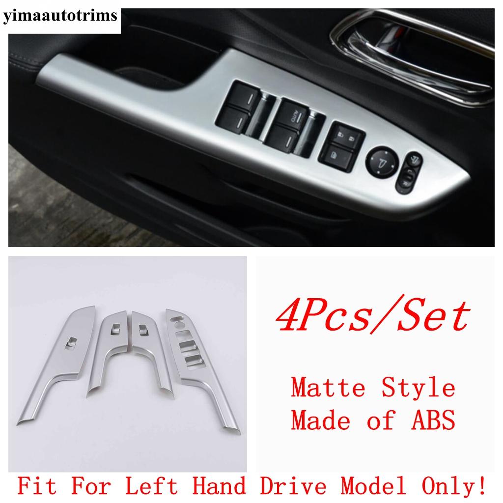 Auto Armlehne Tür Fenster Glas Heber Schalter Panel Abdeckung Zierleiste Für Honda CRV CR-V 2012 2013 2014 2015 2016 Kohlefaser Zubehör