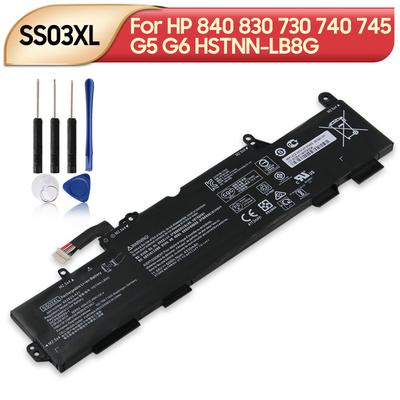 Wiederaufladbarer Lithium-Akku für HP 840 830 730 740 745 G5 G6 HSTNN-LB8G Zbook 14U SS03XL Laptop-Akku 4330mAh