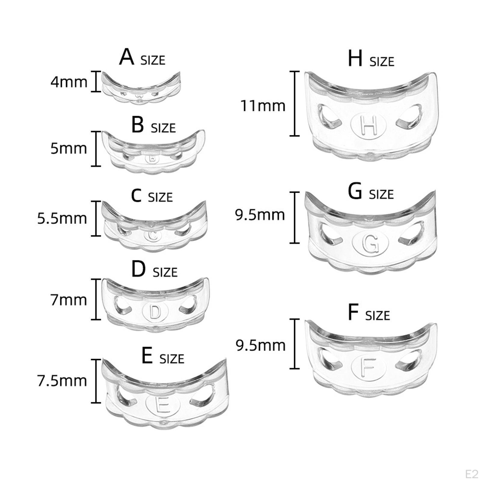 8 шт. Невидимый регулятор размера кольца — фото 2