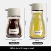 Gianxi Japanese Style Glass Oil Pot Desktop Seasoning Bottle Kitchen Household Glass Soy Sauce Seasoning Can Oil Pot