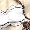 Bikini Three-piece Leopard Print Beach Wrap Skirt Sunblock Sexy Backless Swimsuit Bra