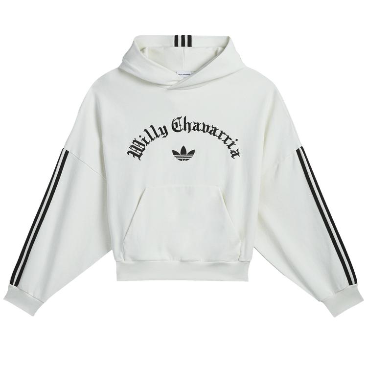 

Adidas Originals X Willy Chavarria Collaboration Ss25 Heavyweight Hoodie Fashion Comfortable Versatile Sweatshirt Unisex hoodies JW1445 2XL