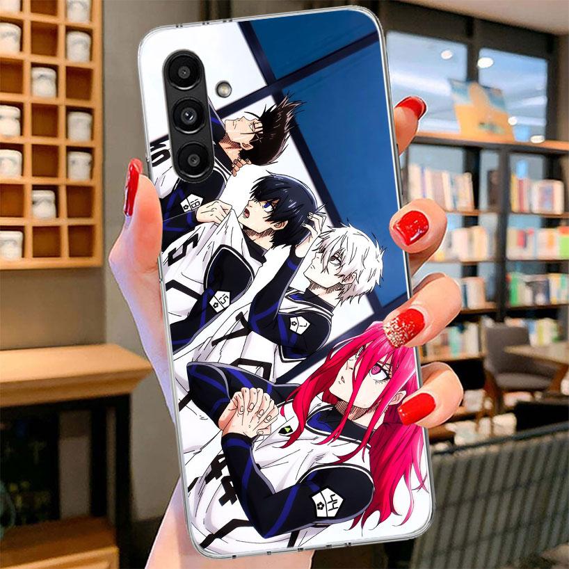 Blue Lock Isagi Yoichi Phone Case For Samsung Galaxy A17 A37 A57 A16 A26 A36 A56 A15 A25 A35 A55 A14 A24 A34 A54 A13 A23 A33 A53