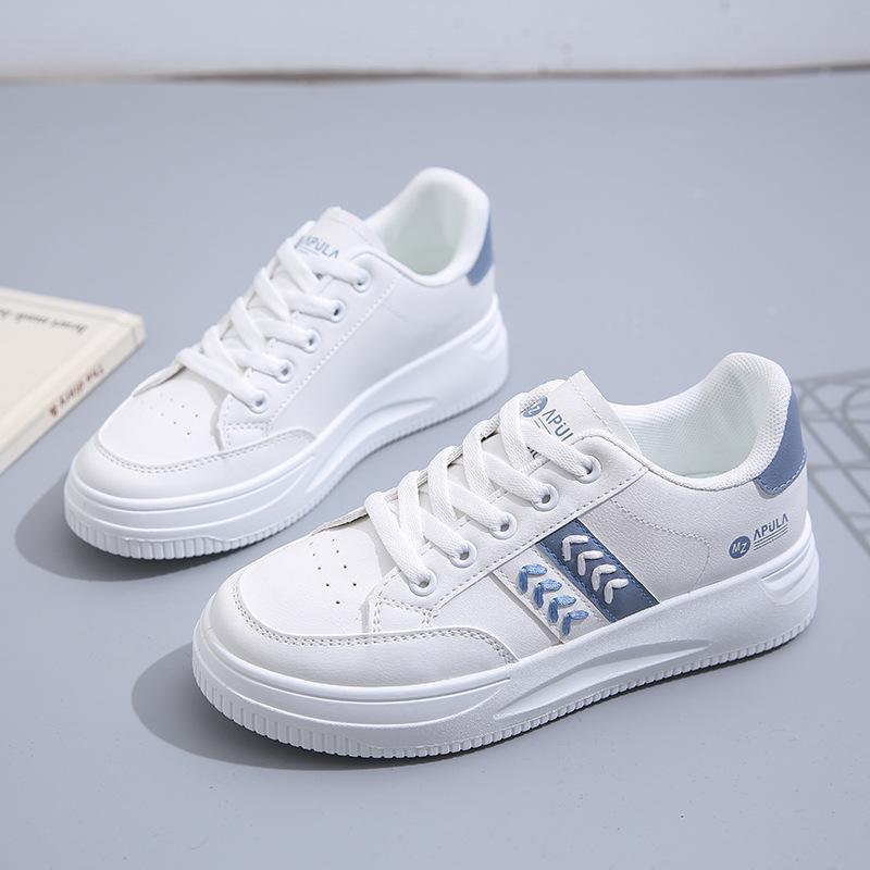 Small White Shoes Women's 2022 Autumn New Fashion and Comfortable All-match Thick-soled Sneakers Casual Breathable Sneakers