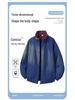 Unisex Retro Color Block Lapel Jacket for Spring/Autumn 2026 - No-Hood Baseball Style