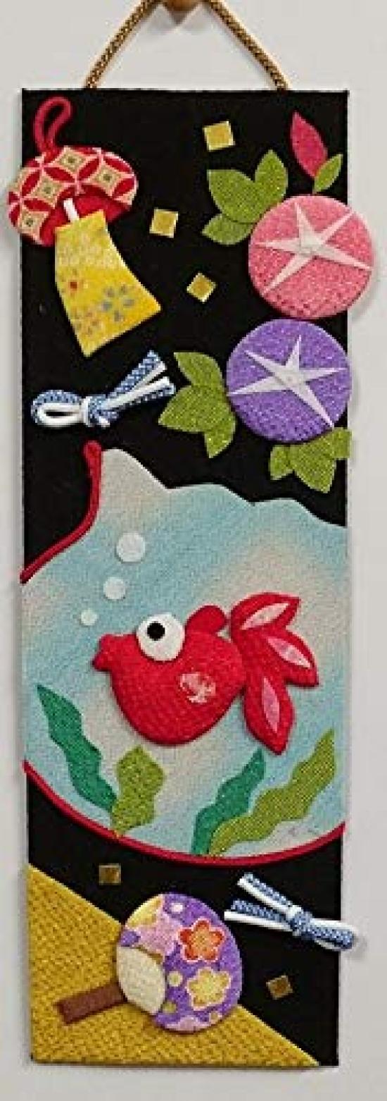 

Tanzaku Saijiki August midsummer veranda scene Handmade kit (seasonal calendar)