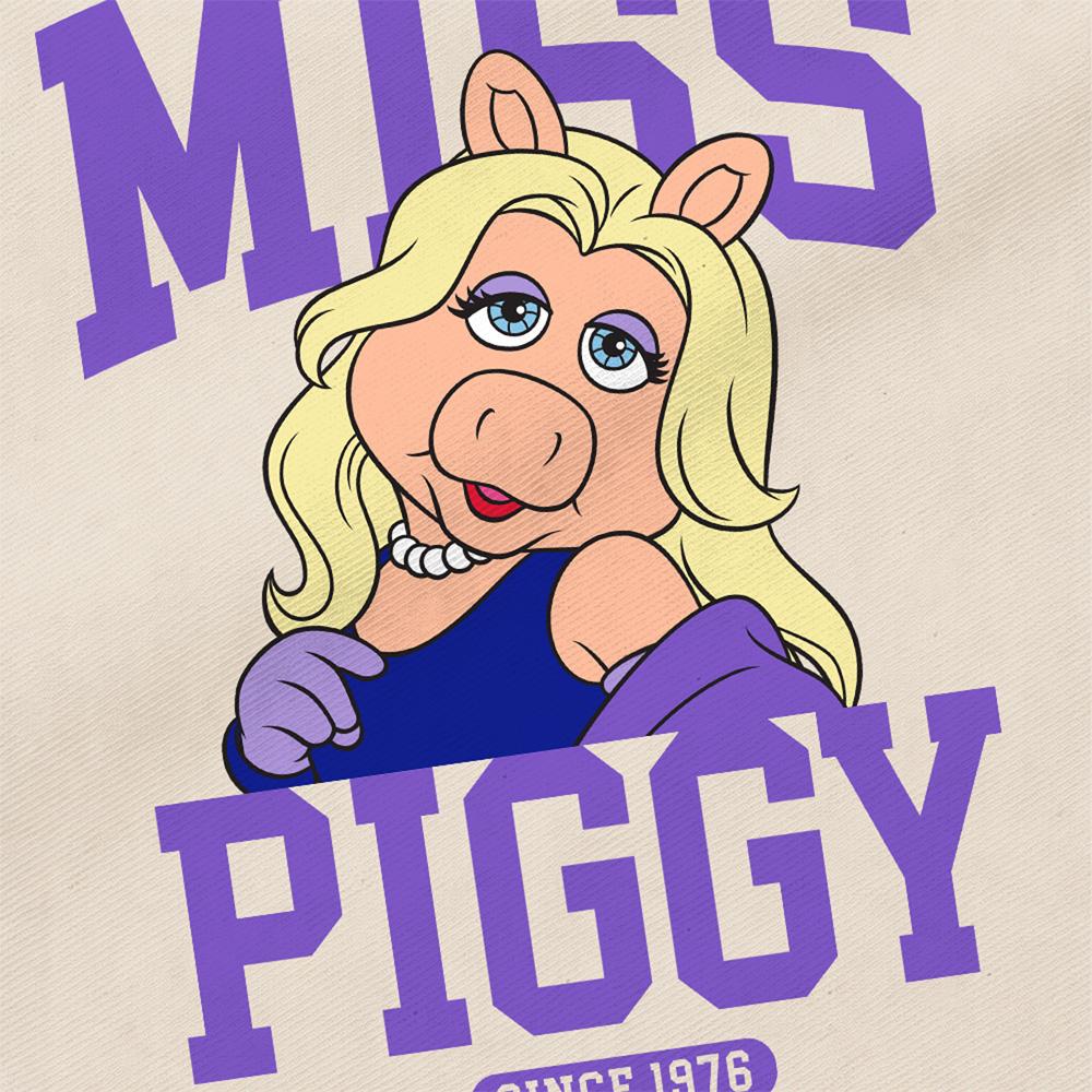 The Muppets Collegic Miss Piggy Tote Bag