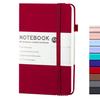 A6 Loose-Leaf Elastic Band Notebook - Customizable Student & Business Diary
