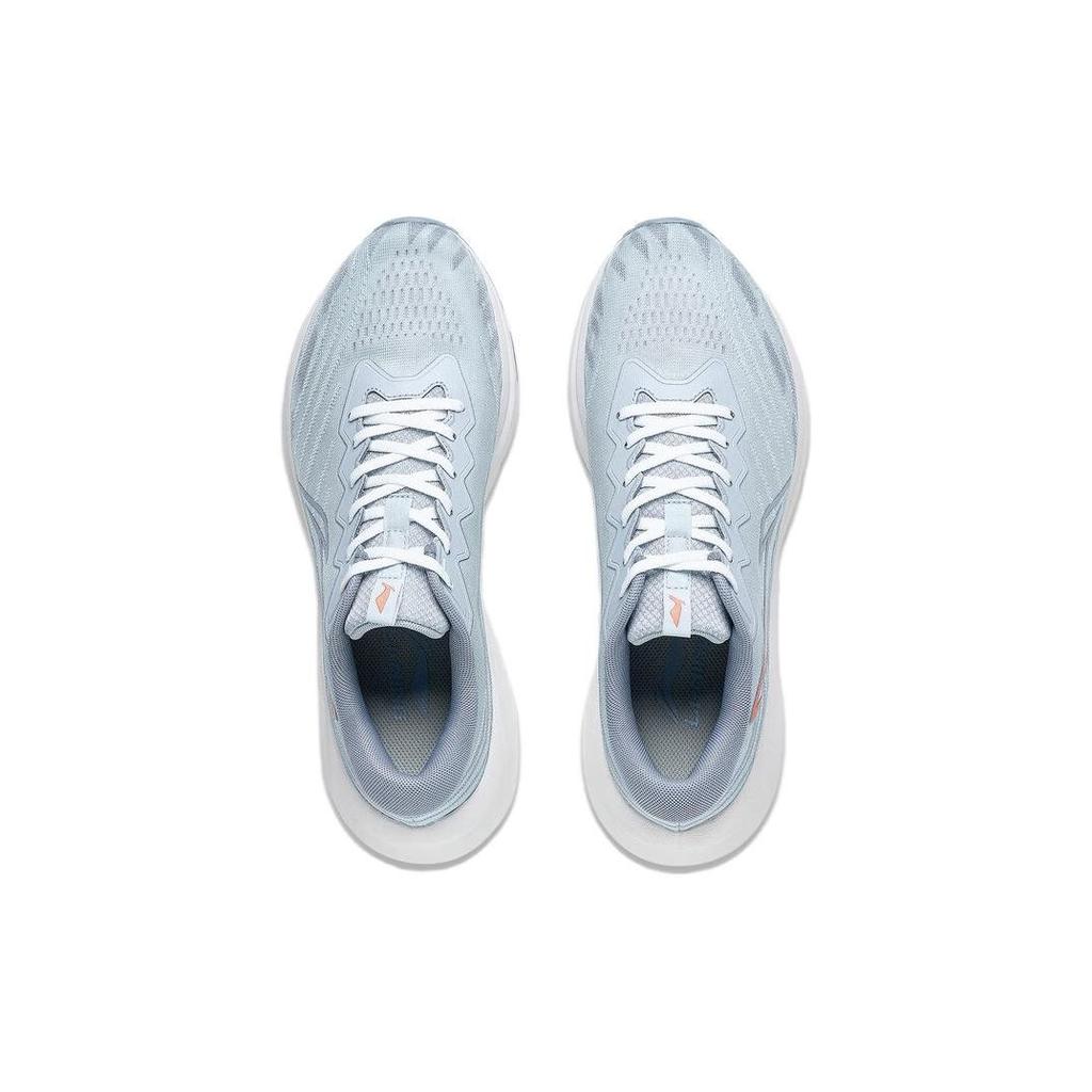 Li Ning Yun Que Comfortable Casual Fabric Non-Slip Wear-Resistant Breathable Low-Top Running Shoes Men Sneakers Sky-Blue ARST033-2