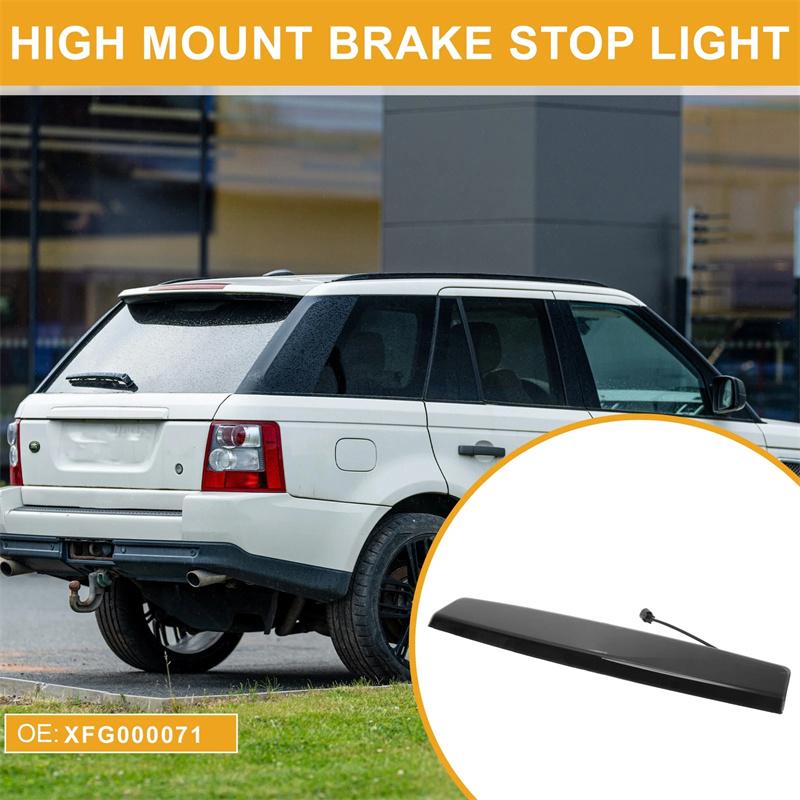 For Range Rover Sport 2006 2007 2008 2009 Xfg000071 Black Lens Rear High Level Third 3Rd Led Brake Stop Light Lamp