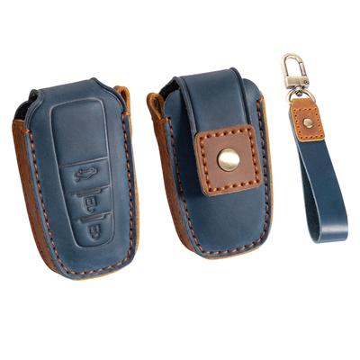 Prius 50 Series Key Case, Genuine Leather, C-HR, New Corolla Key Cover, RAV4 50