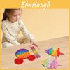 Colorful Silicone Sensory Activity Board For Kids With Unicorn Design For Stress Relief