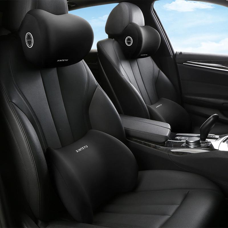 Auto Hoofdsteun/Lendensteun Auto Nek Kussen Taille Kussen Bestuurdersstoel Rugleuning Auto Kussen Rijden Lendensteun Taille Ondersteuning