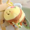 Sanfu Same Flower Basket Little Bee Doll Doll Plush Toy Bee Pendant Birthday Gift Grab Small Pendant