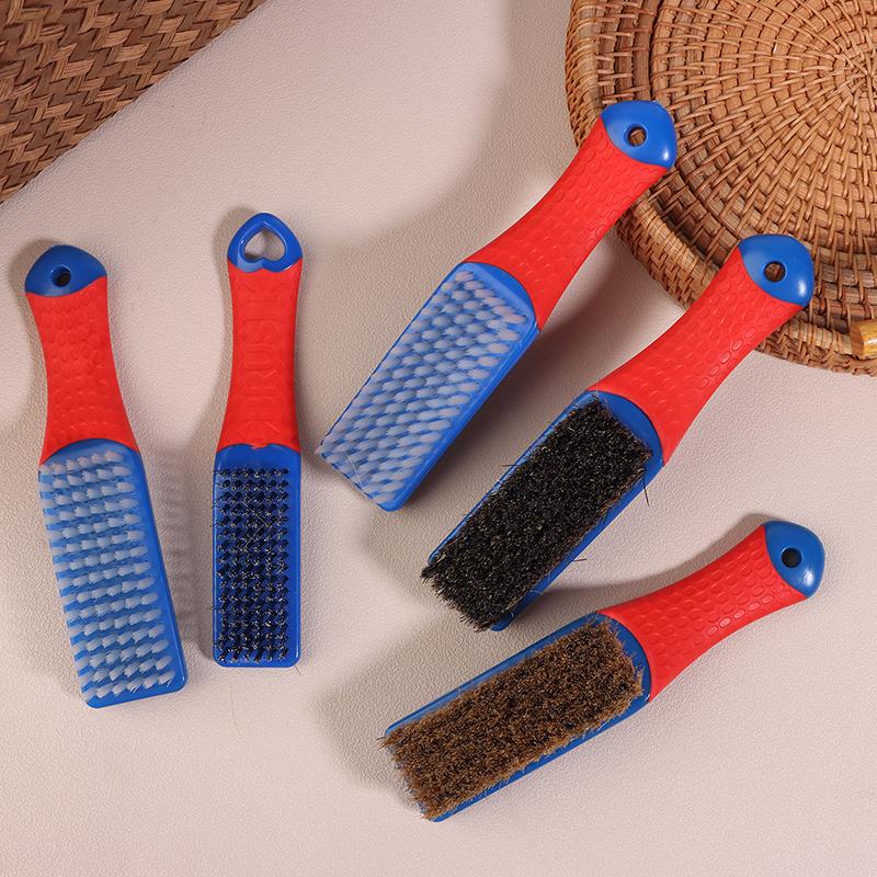 Wire Brush/Bristle Brush/Nano Silk Brush W Silicone Handle Grip For Rust Wielding Slag Dirt Paint Scrubbing With Deep Cleaning