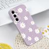 Tender Daisy Phone Case For Samsung Galaxy S25 S24 S23 S22 S21 S20 Plus Ultra FE 5G Film Hard Cover