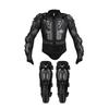 Speedlight Motorcycle Armor Set: Trail Rally Jacket & Knee Pads