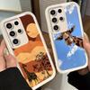 Phone Case for Samsung Galaxy S26 S25 Ultra S24 FE Giraffe Animal Pattern Shell S23 Plus S22 + S21 S20 5G Soft Silicone Funda