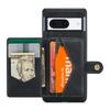 For Google Pixel 8a Case Leather+TPU Retro Phone Cover Detachable Magnetic Back Card Pocket