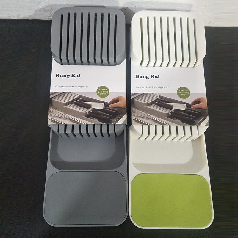 Rozšiřitelný organizér na kuchyňské nože