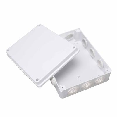 Electrical Junction Box ABS 255x200x80mm IP65 Waterproof Plastic Enclosure with Rubber Plug