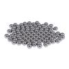 100 Pack Cleaning Balls Stainless Steel Reusable Antirust for Touiller Painting (Dark Gray)