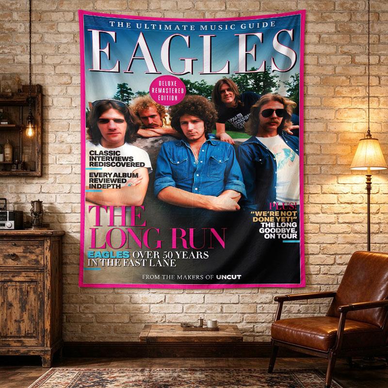 Eagles Rock Band The Long Run Magazine Cover Group Poster