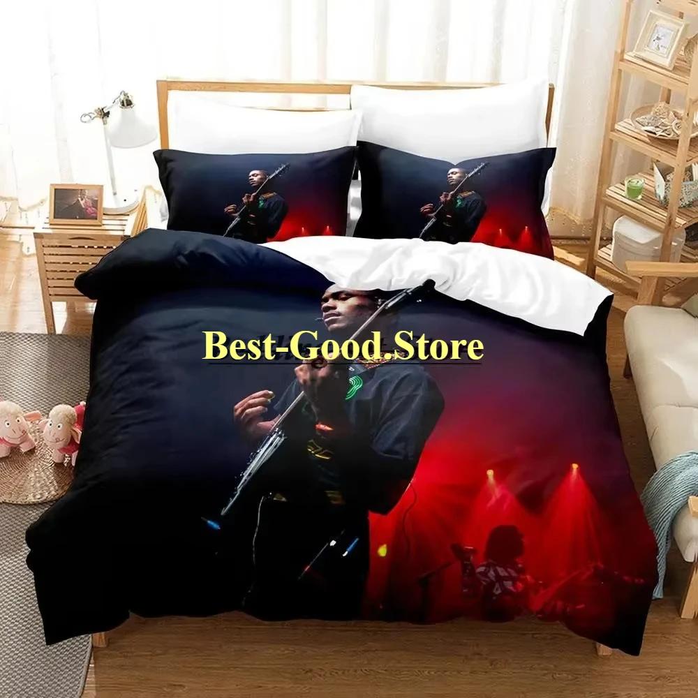 Steve Lacy Beding Set Single Twin Ful Quen King-Sized Dimensionsd Dimensions Bed Linen Set Aldult Kid Bedrom Duvetcover Sets 3D Print Anime Bed Shet