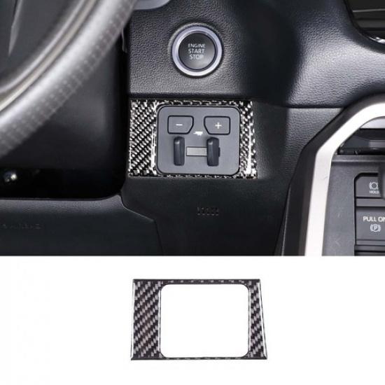 Carbon Fiber Handbrake Switch Panel Trim For Toyota Tundra -24