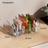 Simple Style Storage Basket Acrylic Living Room Utility Pellet Tray Kitchen Freezer Box Home Fruit Rack Shelf for Indoor Decor