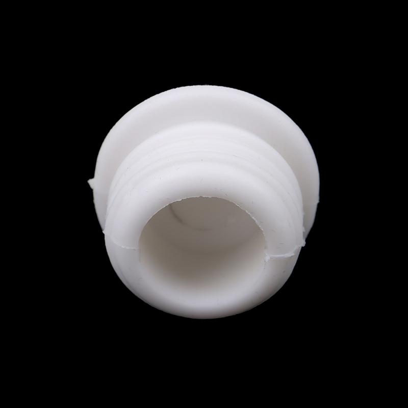 5 Stück Weiß Moppeimer Abflussstopfen Silikon Wasserstopfen Abflussstöpsel Abdeckung Wassertropfen-Design Für Badezimmer Küchenzubehör